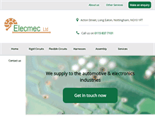 Tablet Screenshot of elecmec.net